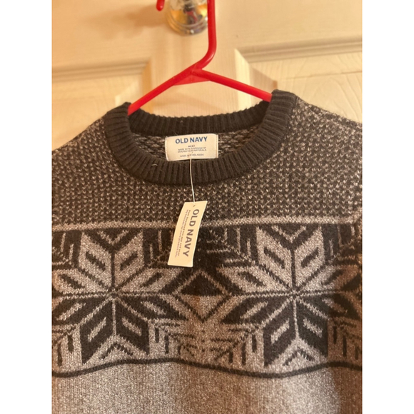 Old Navy Other - Boys Old Navy Sweater Size: 8 Gray and Black